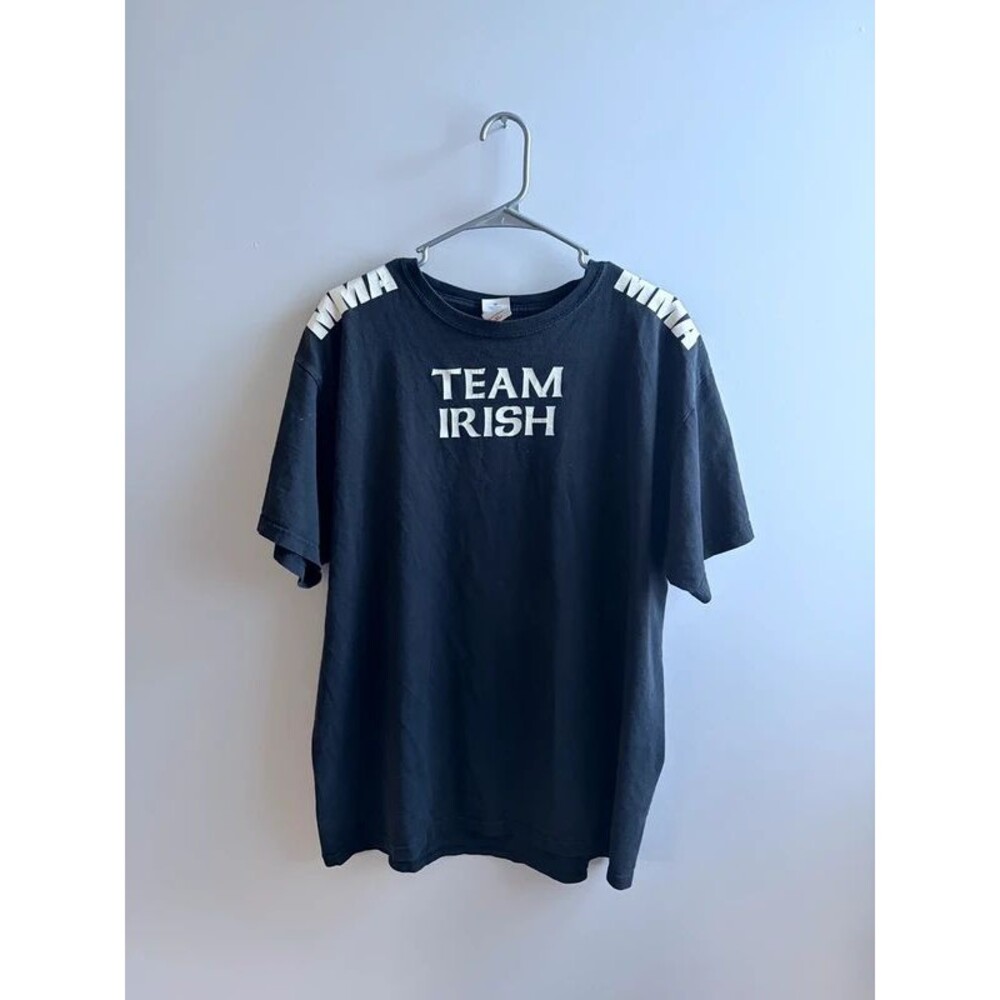 Team Irish MMA Shoulder Graphic T-Shirt - Size XL, ufc, wrestling, gym